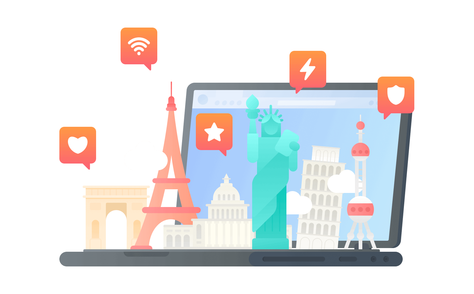 在海外连接到中国的vpn - 云网吧